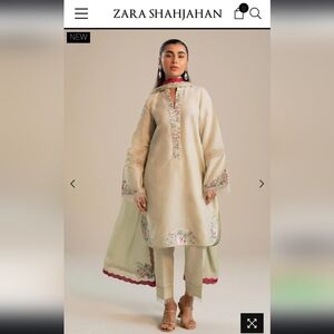 Zara Shahjahan Embroidered Pret Eid 2024